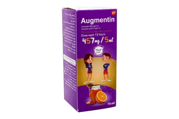 اوجمينتين 457 مجم / 5 مل 70 مل شراب معلق
