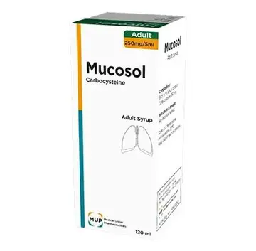 موكوسول كبار 250 مجم / 5 مل شراب 120 مل