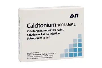 CALCITONIUM 100 I.U./ML 5 AMPS.