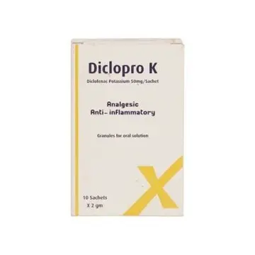 DICLOPRO K 50 MG 10 SACHET