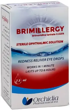 BRIMILLERGY 0.025% EYE DROPS 7.5 ML