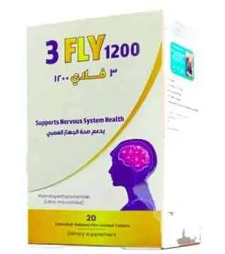 3 FLY 1200 MG 20 TABS.