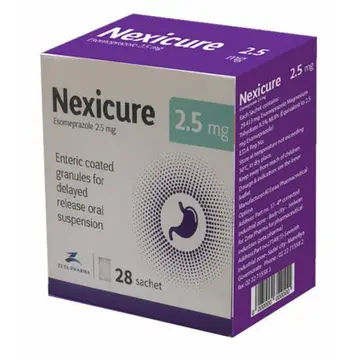 NEXICURE 2.5 MG 28 SACHETS