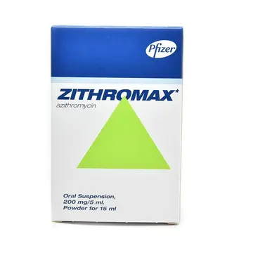 ZITHROMAX 200MG/5ML (600MG) 15ML SUSP.