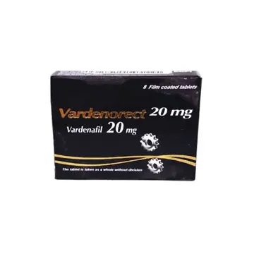VARDENORECT 20 MG 8 TAB
