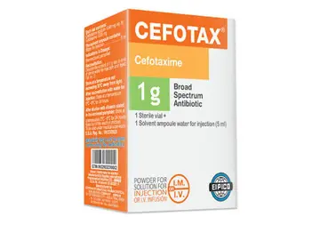 CEFOTAX 1GM VIAL I.M.\I.V. EIPICO