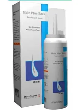 HAIR PLUS-BACK 5% FOAM 100ML