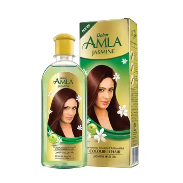 Dabur Amla Jasmine Hair Oil (100mL)| Natural Extract of Jasmine