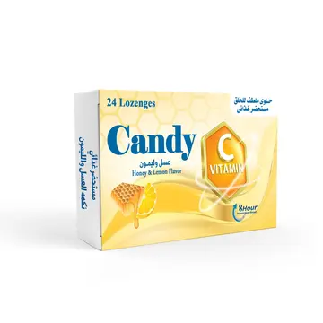 CANDY LEMON&HONEY 12  LOZENGES
