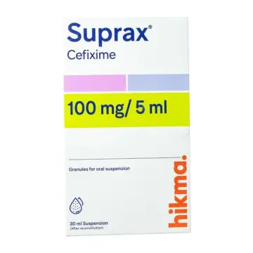 SUPRAX 100 MG/5 ML ORAL SUSP. 30ML
