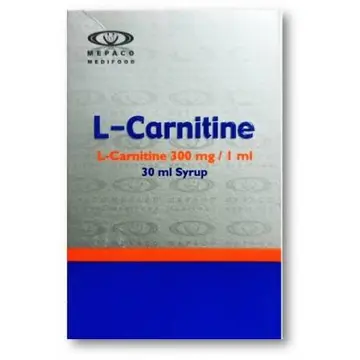 L-CARNITINE 300MG/ML SYRUP 30ML