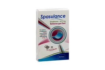 SPASULANCE 62.5 MG 20 ORODISP. FILMS