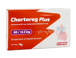 CHARTOREG PLUS 80 / 12.5 MG 28 TABS.