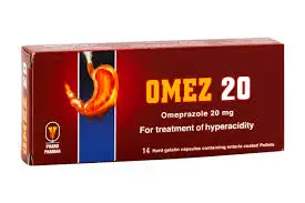 OMEZ 20MG 14 CAPS.