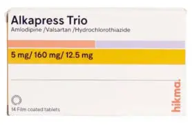 Alkapress trio 5/160/12.5mg 14tap