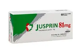 JUSPRIN 81 MG 60 TAB