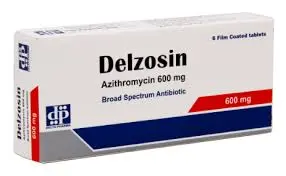 DELZOSIN 600 MG 6 F.C.TABS.