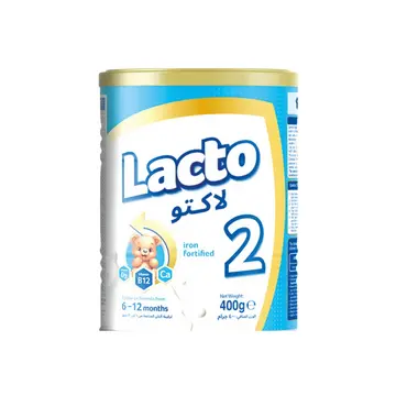 لاكتو 2 لبن 400 جم