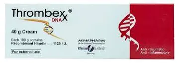 THROMBEXX DNA 1120 I.U/100GM GEL.