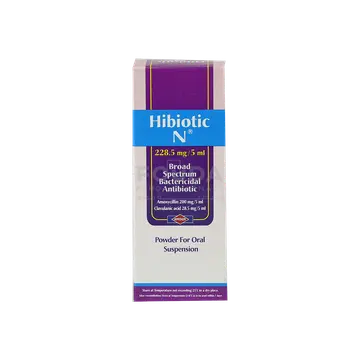 HIBIOTIC N 228MG SUSP. 60ML