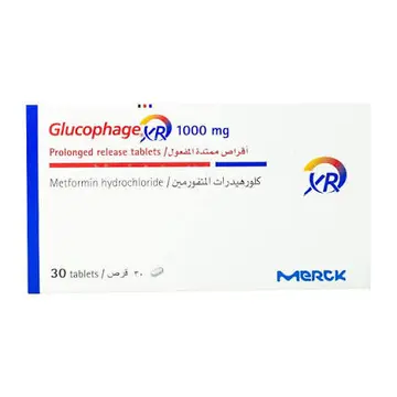 GLUCOPHAGE XR 1000MG 30 TAB