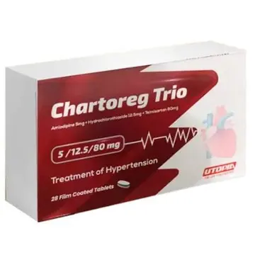 CHARTOREG TRIO 5 / 12.5 / 80 MG 28 TABS.