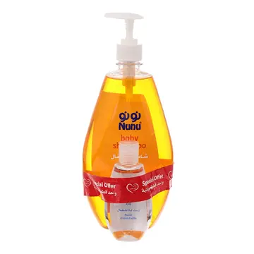 Nunu Baby Shampoo, 750ml with Baby Oil, 100ml Gift