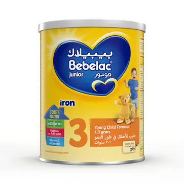 بيبيلاك جونيور لبن 3 400 جم