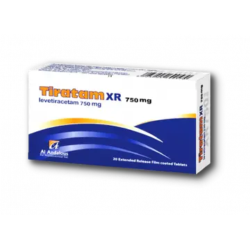 TIRATAM XR 750MG 20 TAB