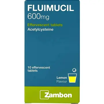 FLUIMUCIL 600MG 10 EFF. TABS.