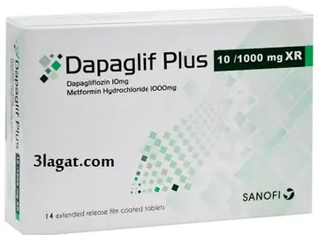 DAPAGLIF PLUS XR 10MG/1000MG 14 TAB