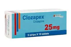 كلوزابيكس 25 مجم 50 قرص