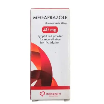 MEGAPRAZOLE 40 MG VIAL. FOR I.V. INF.