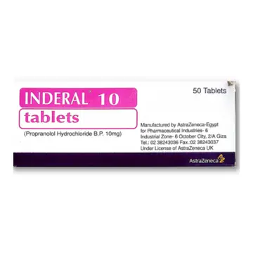 إنديرال 10 مجم 50 قرص